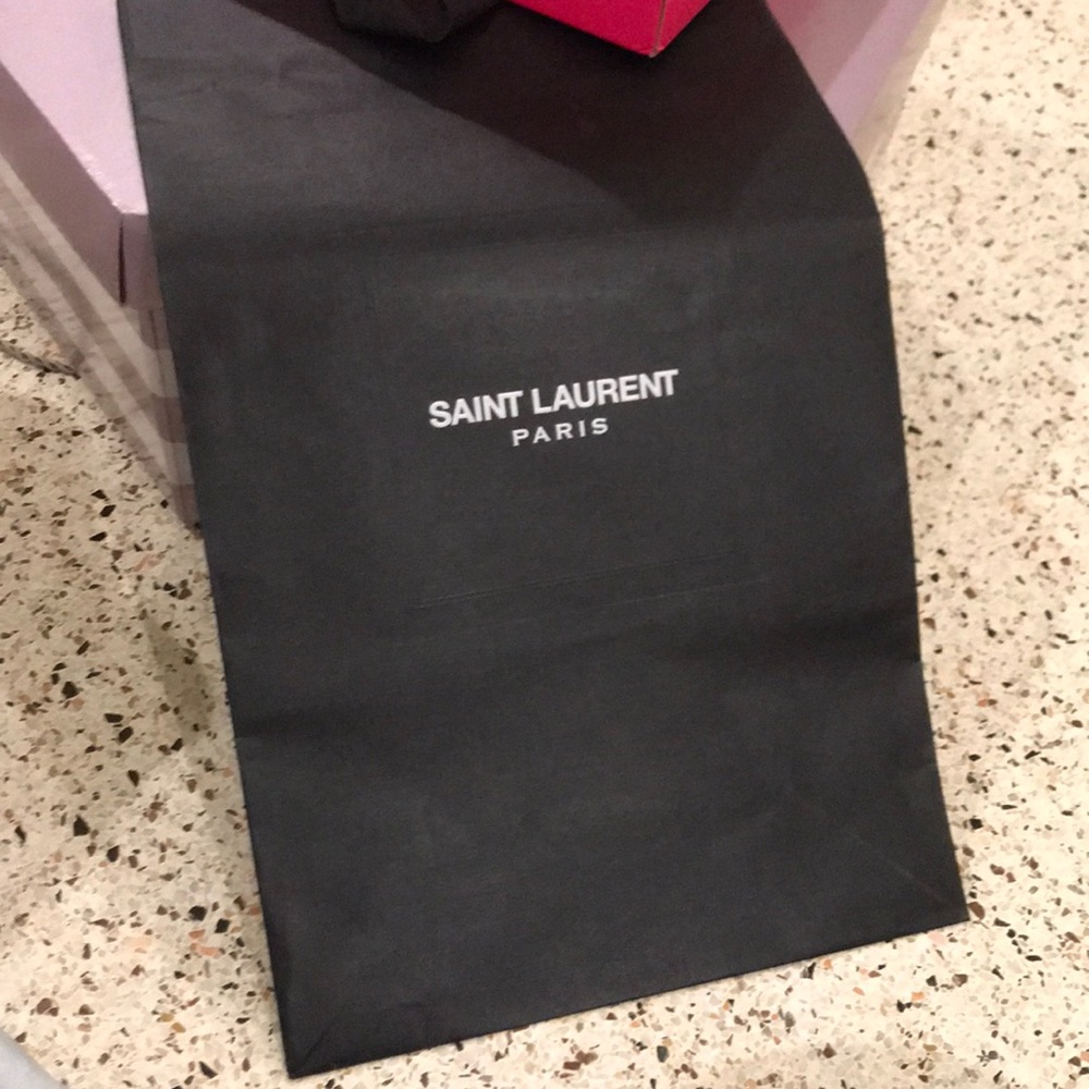 Saint Laurent paper bag
